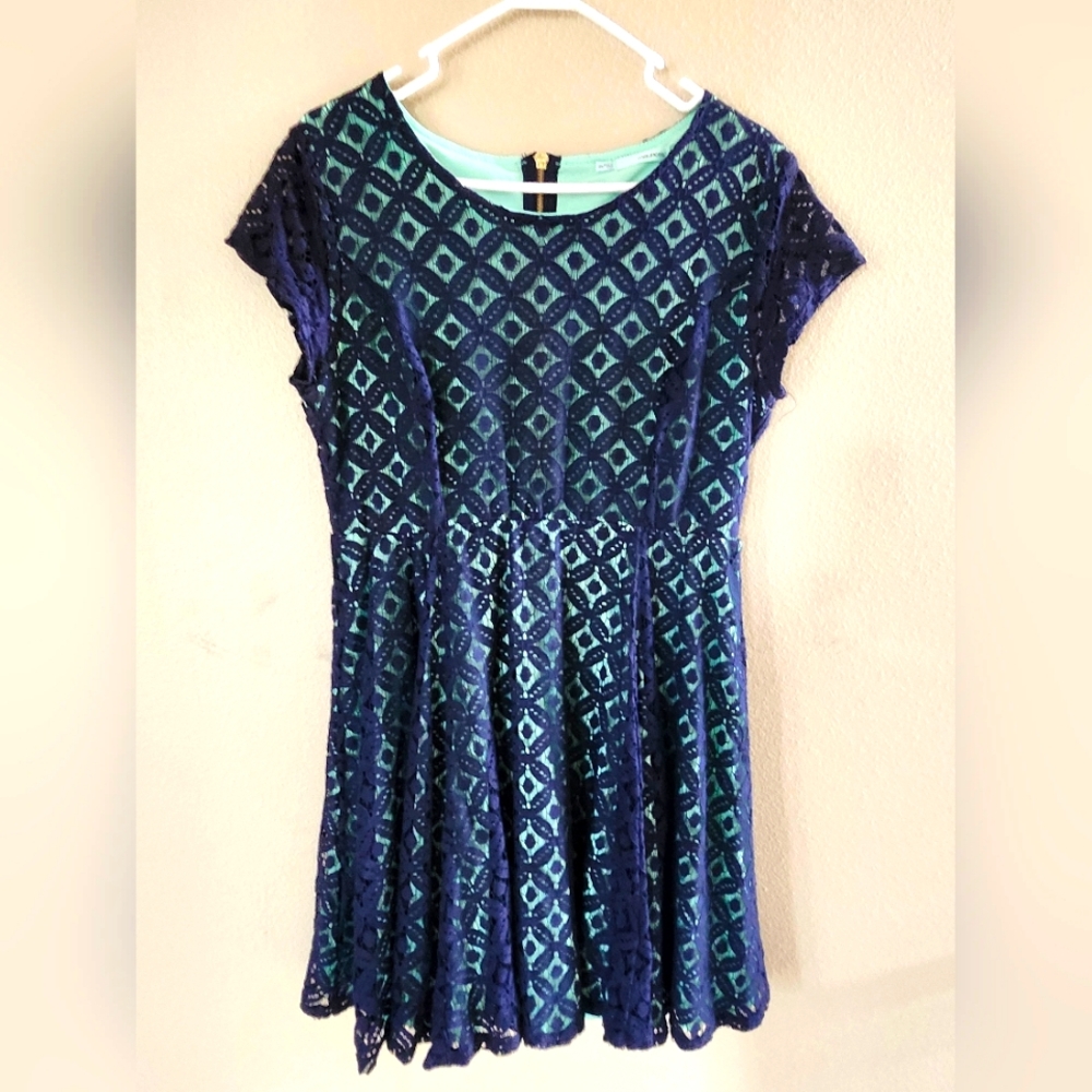 Maurice's Layered, Midi Dress